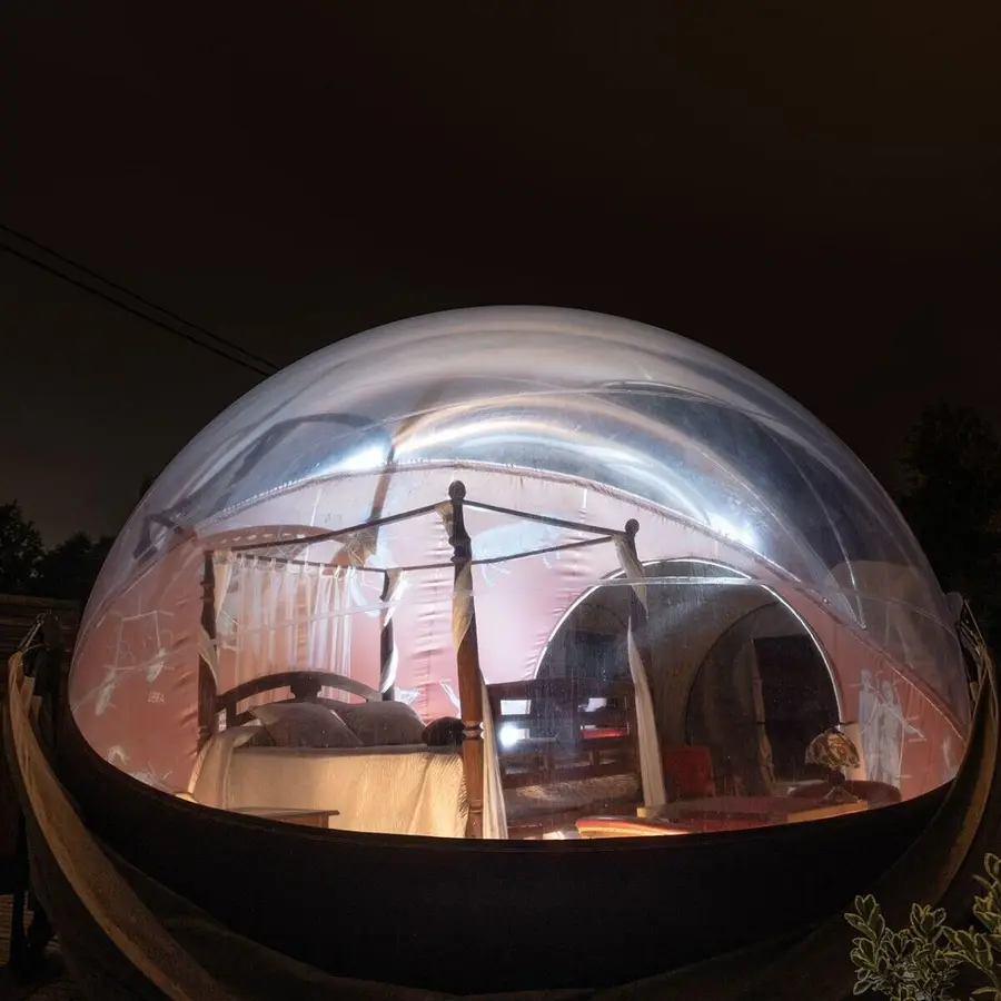 Hotel burbuja Mil Estrelles en Girona