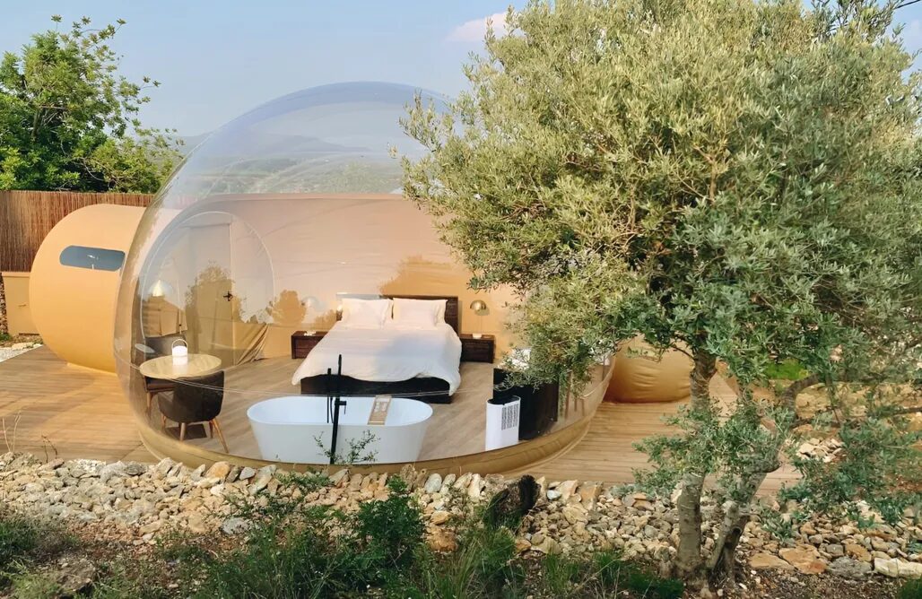 Burbuja de Noches de Calig en Càlig, Castellón